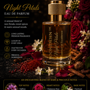 LOONIDEHN™ Night Petals Eau De Parfum – 30 ml | Premium Long-Lasting Luxury Fragrance